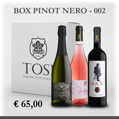Box degustazione Pinot Nero - Tosi Vini