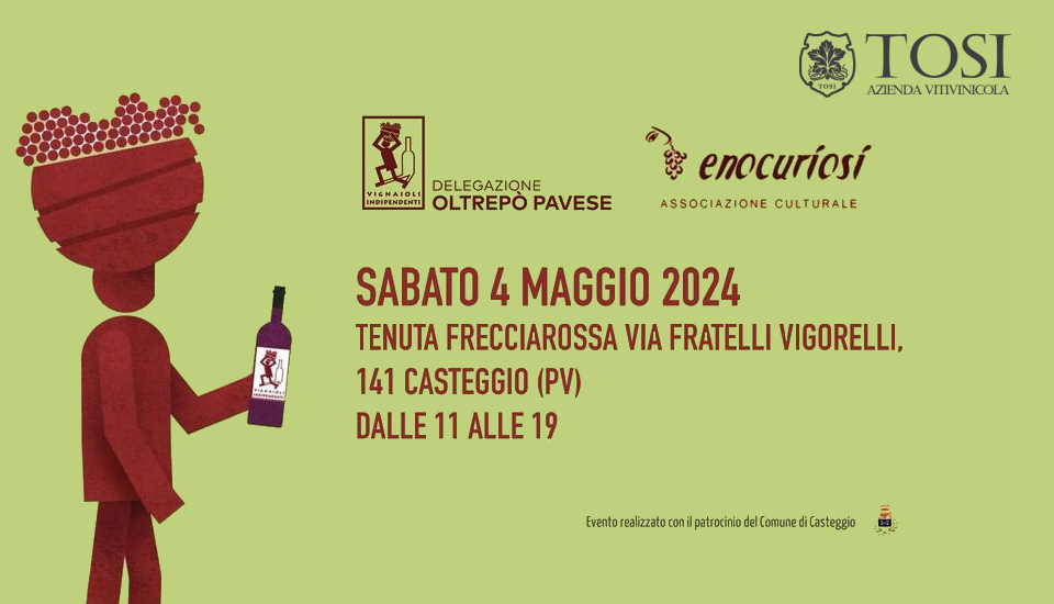 Un sabato di vino con FIVI Oltrepò (Casteggio, PV - 04/05/2024)
